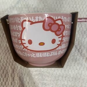 Hello Kitty Pink Bowl